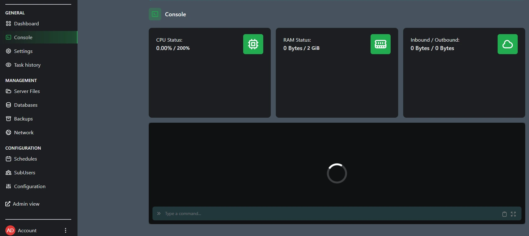 Dashboard